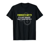 Engineers Motto industrial engineering Computer civil T-Shirt