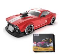 ENGINEMECH KM3299 Mini voiture télécommandée RC Drift Car 1:32 avec gyroscope ESP, 2,4 G 4 WD, haute vitesse, cadeau de Noël pour adultes