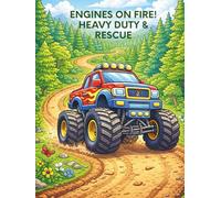 Engines on Fire! Heavy Duty & Rescue: A bold coloring book of trucks, emergency vehicles, and mighty haulers