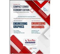 Enginnering Graphics & Engineering Mechanics Compact Combo Economy Edition For SPPU Sem 1 & Sem 2
