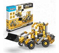 Engino Creative Builder Ensemble de Machines à Charger sur roulettes