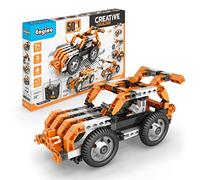 Engino - Jouets STEM Inventor, 50 modèles motorisés, Jouets éducatifs pour Enfants de 7 Ans et Plus, projets STEM pour Enfants, kit de Construction, Cadeaux pour garçons et Filles
