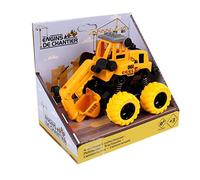ENGINS DE CHANTIER - Camion De Chantier - Véhicules d'Interventions - 020342 - Modèle Aléatoire - Plastique - 1/43 - Véhicule Friction - Travaux - Jouet Enfant - À partir de 3 ans