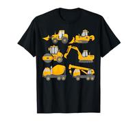 Engins de Chantier Pelles Pelleteuse Tracteur Excavateur T-Shirt
