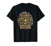 Engins de Jeu de société Steampunk Engine Builder T-Shirt