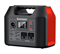 EnginStar Station d'alimentation portable 300 W 296 Wh avec sortie AC 110 V pour l'extérieur, le camping, la chasse et les urgences, 80 000 mAh pour CPAP