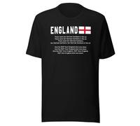 England Football Flag There Were 10 German Bombers in The air Unisex t-Shirt