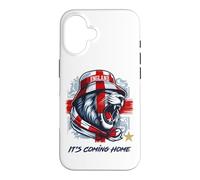 England It's Coming Home Lion Roar World Cup Football Coque pour iPhone 16