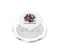 England It's Coming Home Lion Roar World Cup Football PopSockets PopGrip pour MagSafe