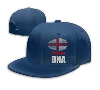 England It's in My DNA Men Women Fashion Adjustable Baseball Cap Snapback Hip Hop Hats