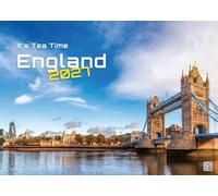 England - It's Tea Time - 2027 - Kalender DIN A2: Der Wandkalender mit den schönsten Motiven aus England für das Jahr 2027 im extragroßen Format DIN A2 (ca. 60 x 42 cm)!
