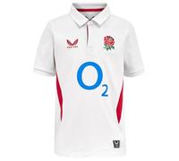 England Rugby Chemise Classique à Manches Courtes pour Homme