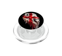 England Wax St George's Day Graphic Classic English PopSockets PopGrip pour MagSafe