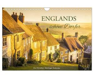 Englands schöne Dörfer (Wandkalender 2027 DIN A4 quer), CALVENDO Monatskalender: Malerische Idylle auf der britischen Insel