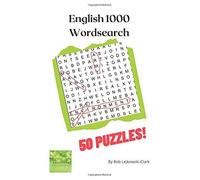 English 1000 Wordsearch: English Booster For English Language Learners (Book 1)