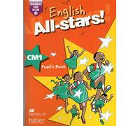 Collectif – English All-Stars! CM1 – Pupil's Book (Cameroun) – Broché – Hatier