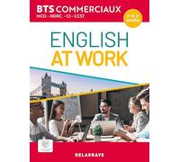 English at work - Anglais BTS commerciaux (MCO, NDRC, CI, CCST) 1re et 2e années (2026) - Pochette élève