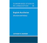 English Auxiliaries, Cambridge Studies in Linguistics Anthony R. Warner (Auteur)