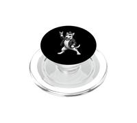 English Bull Terrier Punk Rock Music Mohawk Dog Lover PopSockets PopGrip pour MagSafe