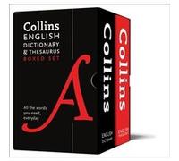English Dictionary and Thesaurus Boxed Set by Collins Dictionaries Collins Dictionaries (Auteur)