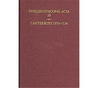 English Episcopal Acta, English Episcopal Acta