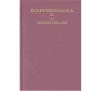 English Episcopal Acta, English Episcopal Acta