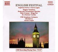 English Festival / Leaper, CSR Symphony Orchestra by Elgar/Delius [Compact Disc]