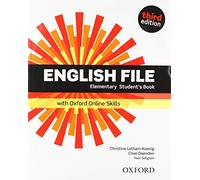 English file 3rd edition: elementary student's book with oosp pack 2019 edition