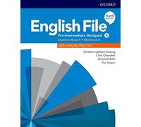 English File – Pré-intermédiaire – 4e édition – Livre de l'élève/Cahier d'exercices Multi-Pack A