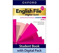 English File 4e Gold B1+ B2 Students Book with Key with Digital Pack (Italy)