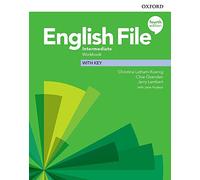 English File: 4th Edition Intermediate. Workbook with Key (Paperback)