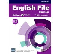 English File Beginner – Student Book & Workbook (accès 2 ans Skills Confidence Multipack A) – 5e éd.