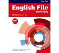 English File – Elementary – Cahier d'exercices pour étudiants avec corrigés – 5e édition – Imprimé