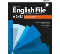 English File Pre-Intermediate Students Book And Workbook Key With Online Practice Activities Fourth Edition - [Livre en VO] Lathan - Koenig, Oxenden (Auteur)