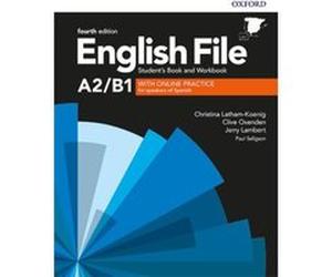 English File Pre-Intermediate Students Book And Workbook Key With Online Practice Activities Fourth Edition - [Livre en VO] Lathan - Koenig, Oxenden (Auteur)