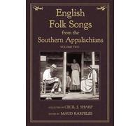 English Folk Songs From The Southern Appalachians, Vol 2