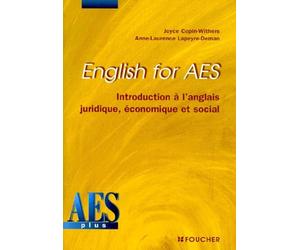 English for AES : Introduction à l'anglais juridique, économique et social