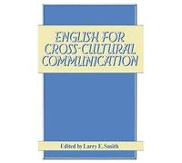English For Cross-Cultural Communication