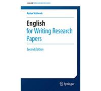 English for Writing Research Papers