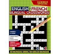English French bilingual crosswords: Summer special