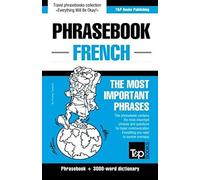 English-French Phrasebook And 3000-Word Topical Vocabulary