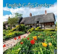 English Gardens Calendar 2024 Square Scenic Wall Calendar - 16 Month