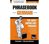 English-German Phrasebook And 250-Word Mini Dictionary