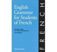 English Grammar for Students of French