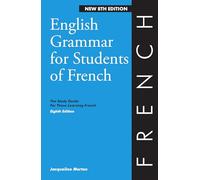 English Grammar for Students of French