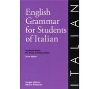 English Grammar for Students of Italian by Karen Primorac Inconnu (Auteur)