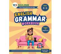 English Grammar Workbook for Kids Age 8-9 - ESL Beginner Grammar Practice with Exercises & Answer Key: Learn English Step by Step | Fun & Easy English ... Grammar Lessons, Vocabulary Building, Reading