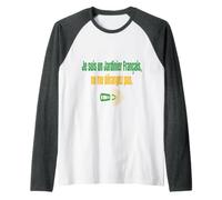 English Jardinier Humour Ne Me Dérangez Pas Passion Manche Raglan