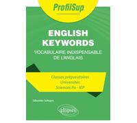 English keywords: Vocabulaire indispensable de l'anglais