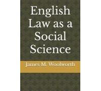 English Law As A Social Science